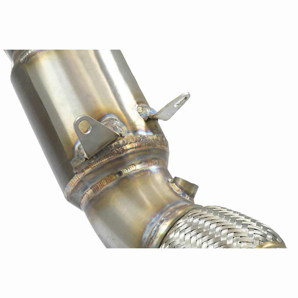 Downpipe con catalizzatore metallico 100CPSI WRC