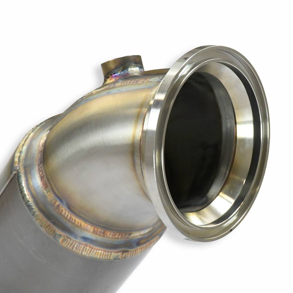 Downpipe con catalizzatore metallico 200CPSI