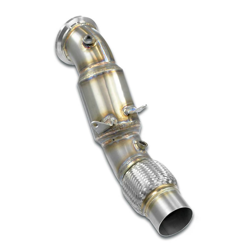 Downpipe con catalizzatore metallico 200CPSI