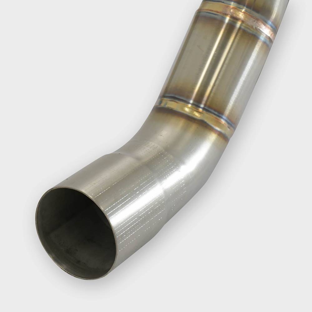 Kit tubi turbina Destro - Sinistro<br>(sostituzione catalizzatore)<br>Compatibile con impianto "Cat.-Back" di serie