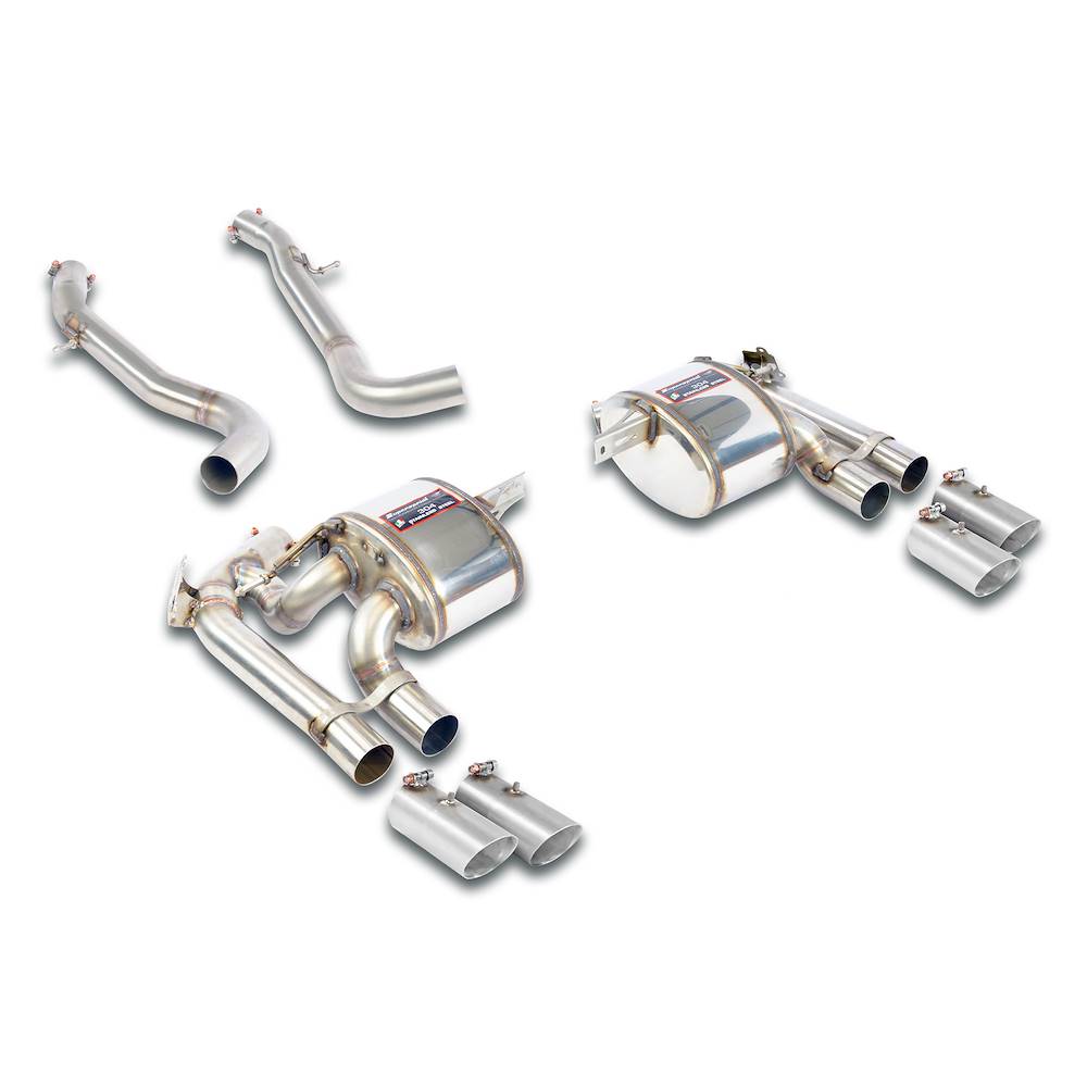 Rear Exhaust<br>(Per terminali di serie)<br><strong><span style="color:#ea0000;">Con omologazione CEE</span></strong>