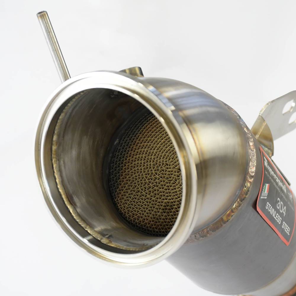 Downpipe + Catalizzatore metallico 200CPSI