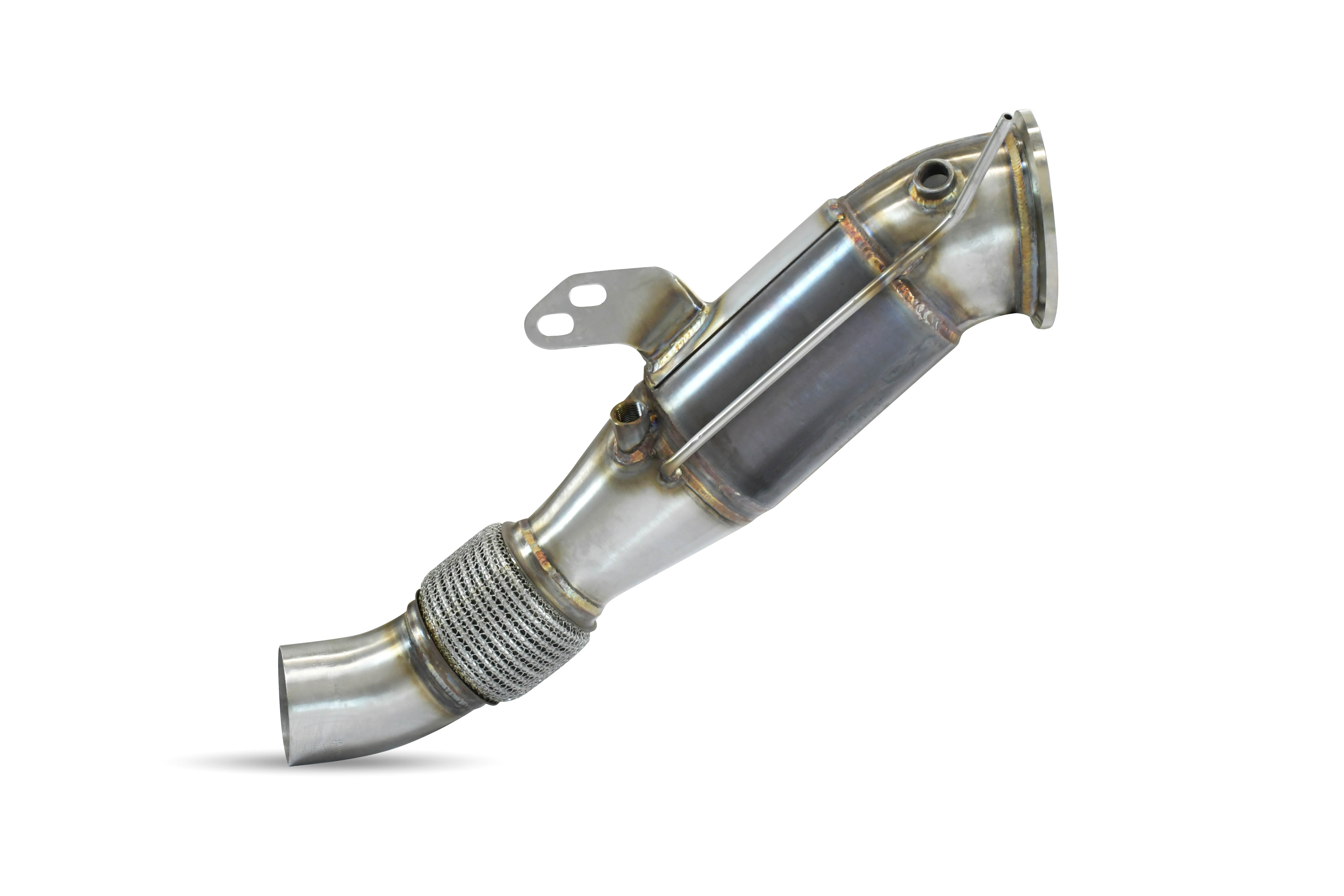 Downpipe + Catalizzatore metallico 100CPSI