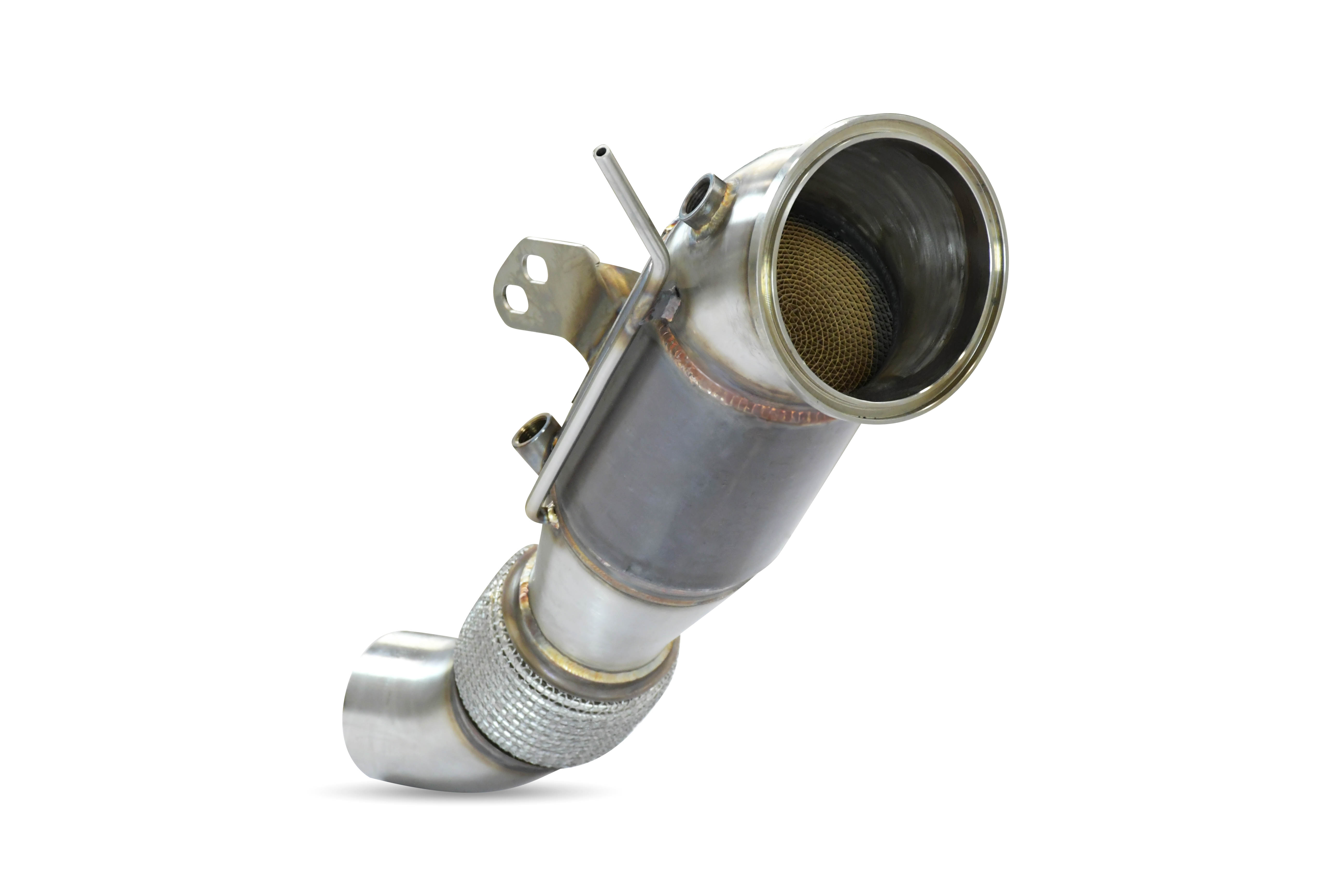 Downpipe + Catalizzatore metallico 100CPSI