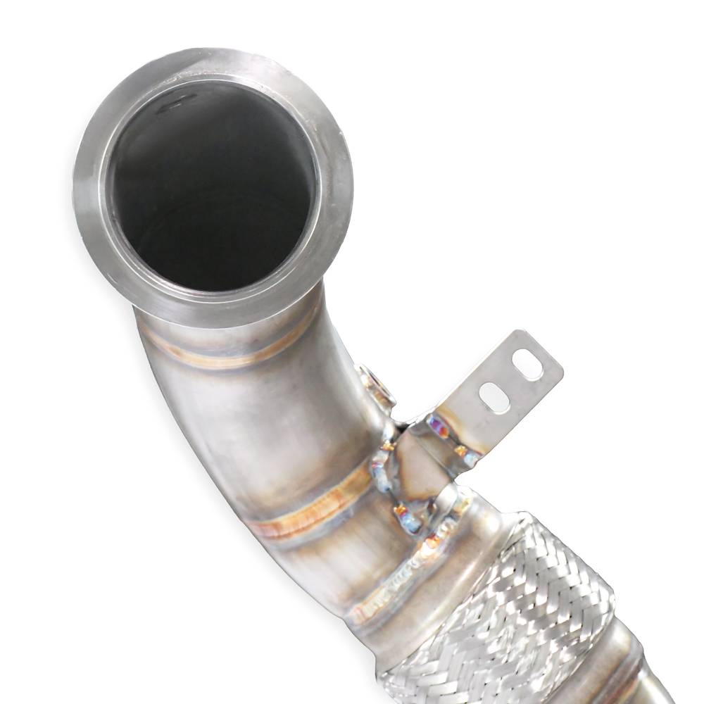 Kit tubi turbina Destro - Sinistro<br>(sostituzione catalizzatore)<br>Compatibile con impianto "Cat.-Back" di serie