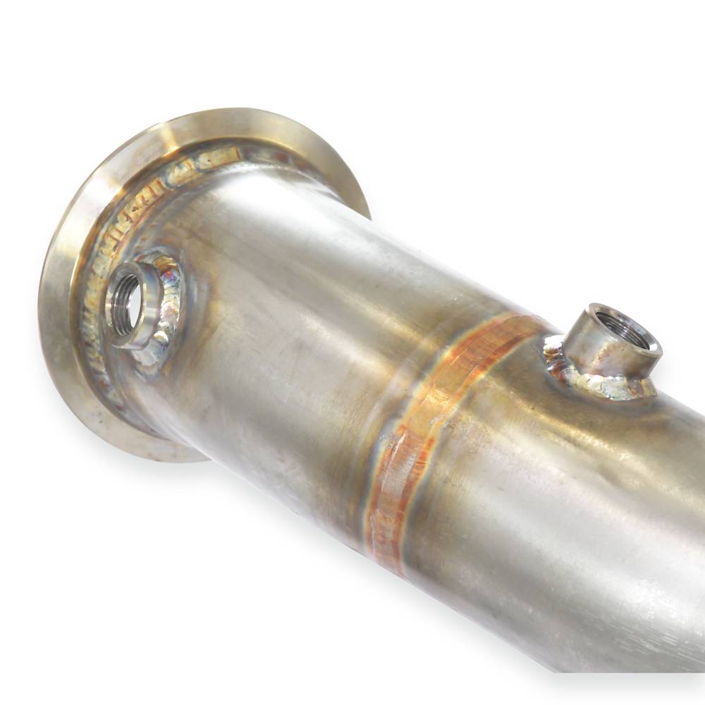 Kit tubi turbina Destro - Sinistro<br>(sostituzione catalizzatore primario e secondario)<br>Compatibile con catalizzatori terziari di serie
