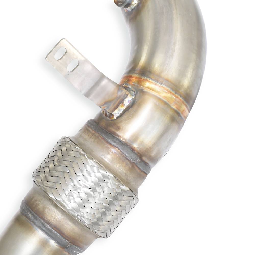 Kit tubi turbina Destro - Sinistro<br>(sostituzione catalizzatore primario e secondario)<br>Compatibile con catalizzatori terziari di serie