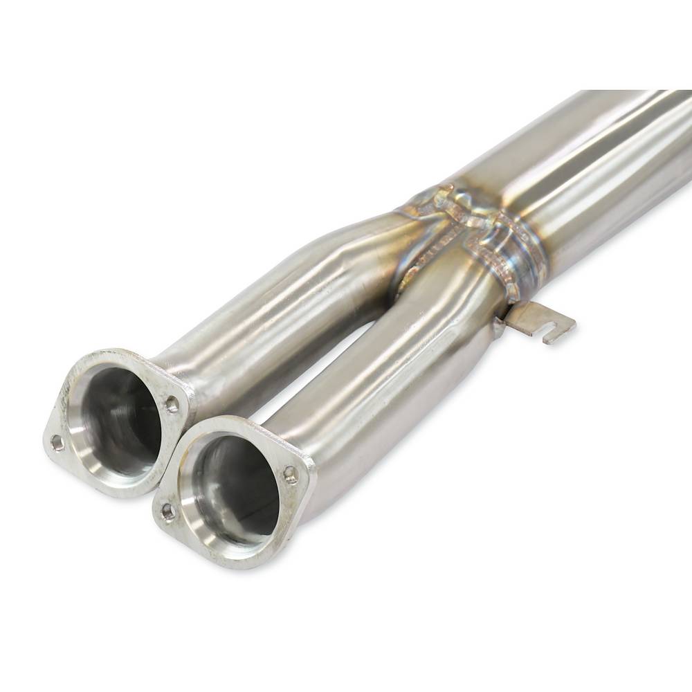 Scarico anteriore con catalizzatore metallico