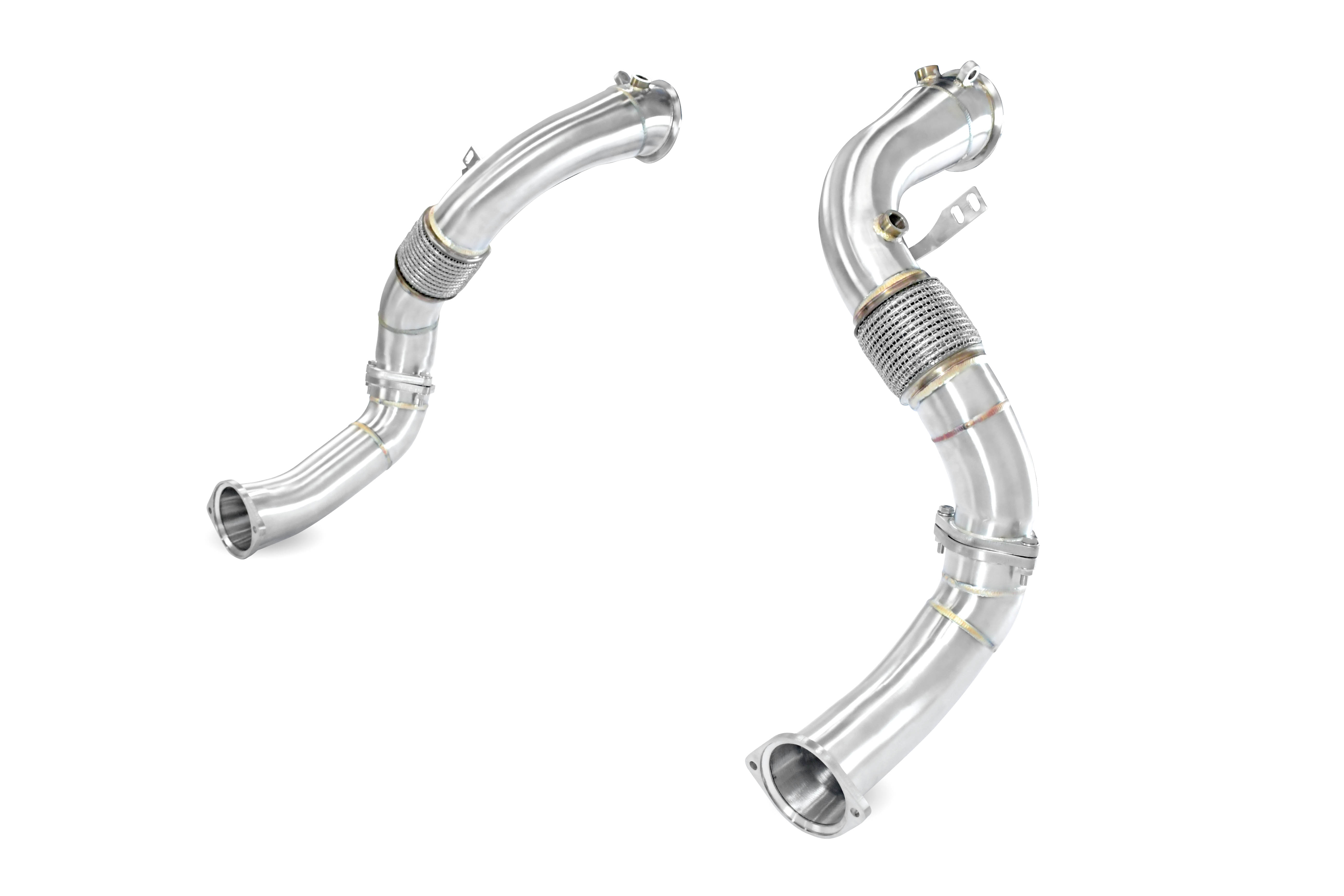 Kit tubo turbina Destro - Sinistro<br>(Sostituiscono catalizzatori primari)