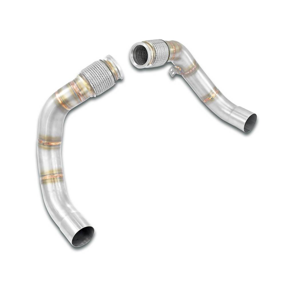 Kit downpipe Destro - Sinistro<br>(Sostituiscono catalizzatori secondari)