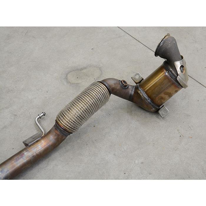 Tubo turbina con catalizzatore metallico WRC 100 CPSI<br>(Elimina GPF)