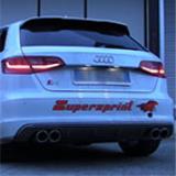 AUDI A3 S3 8V / 8VA QUATTRO 2.0i TFSI '13 -> Sistema Cat-back Supersprint
