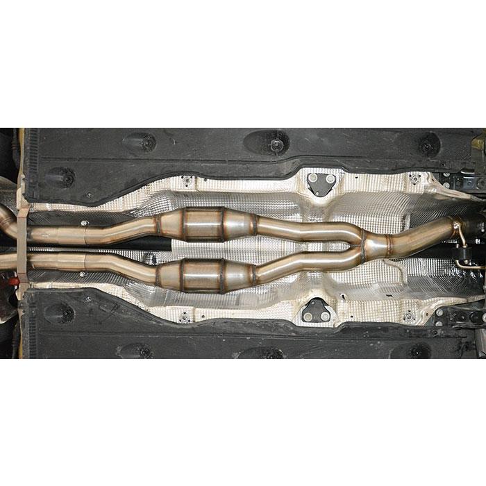 Anteriore con catalizzatori metallici destro - sinistro