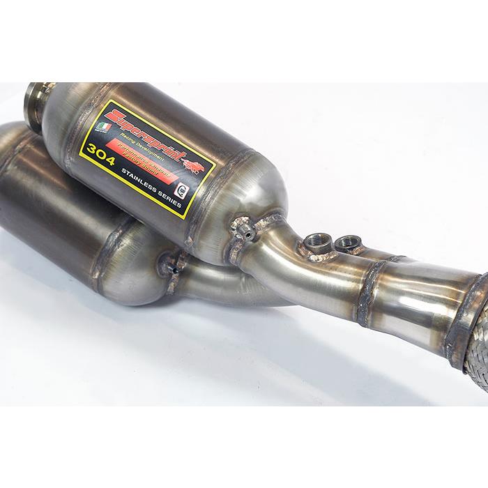 "Y-Pipe" sinistro con catalizzatore metallico
