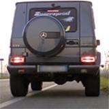 MERCEDES W463 G55 AMG V8 Kompressor -> Impianto di scarico completo Supersprint 