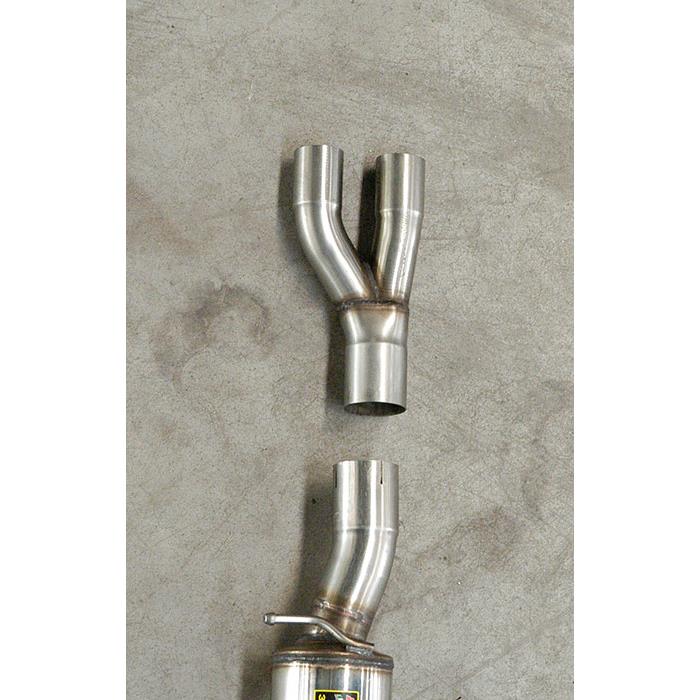 Bivio raccordo "Y-Pipe" per catalizzatore di serie