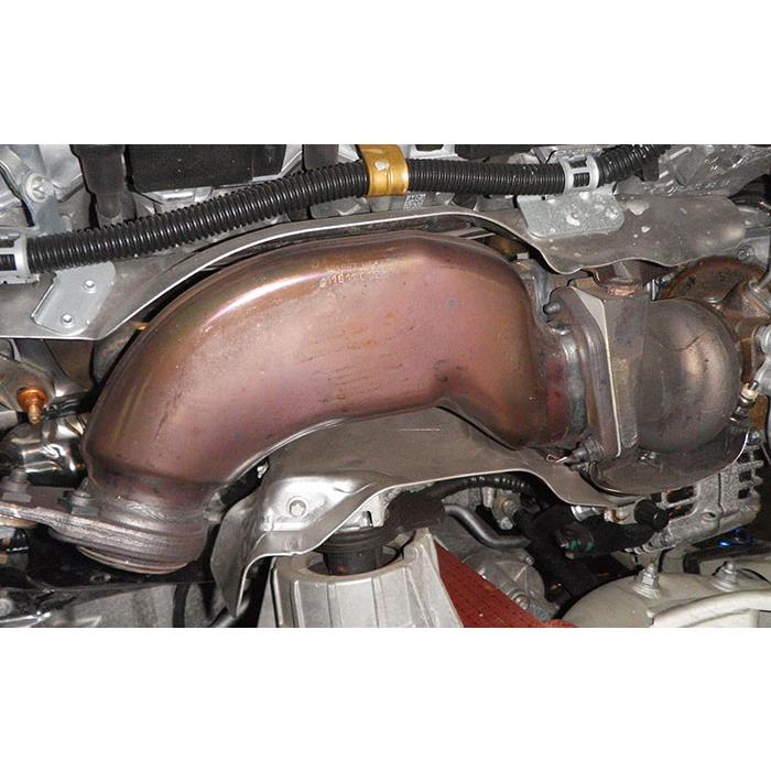 Turbo downpipe Destro - Sinistro<br>AISI 310S steel