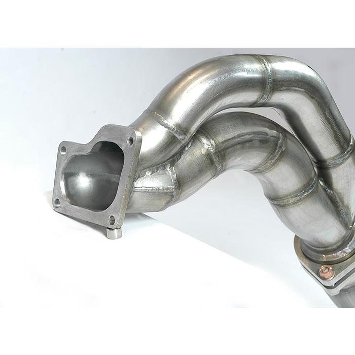 Turbo downpipe Destro - Sinistro<br>AISI 310S steel