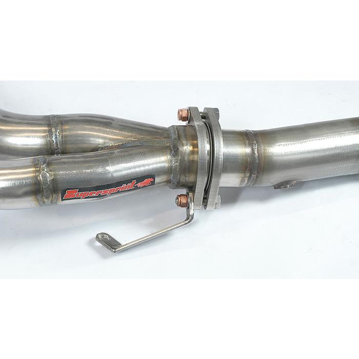 Turbo downpipe Destro - Sinistro<br>AISI 310S steel