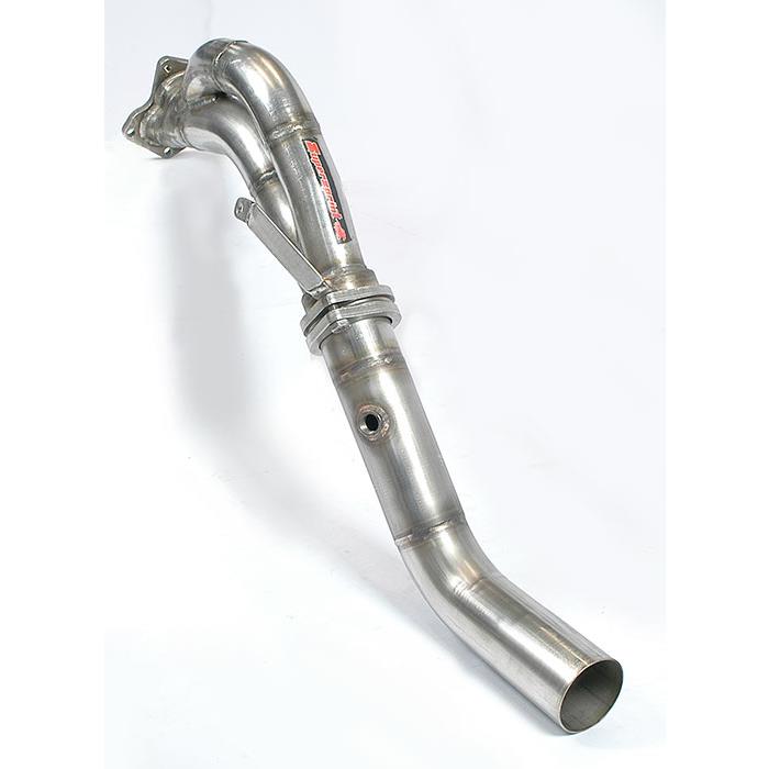 Turbo downpipe Destro - Sinistro<br>AISI 310S steel