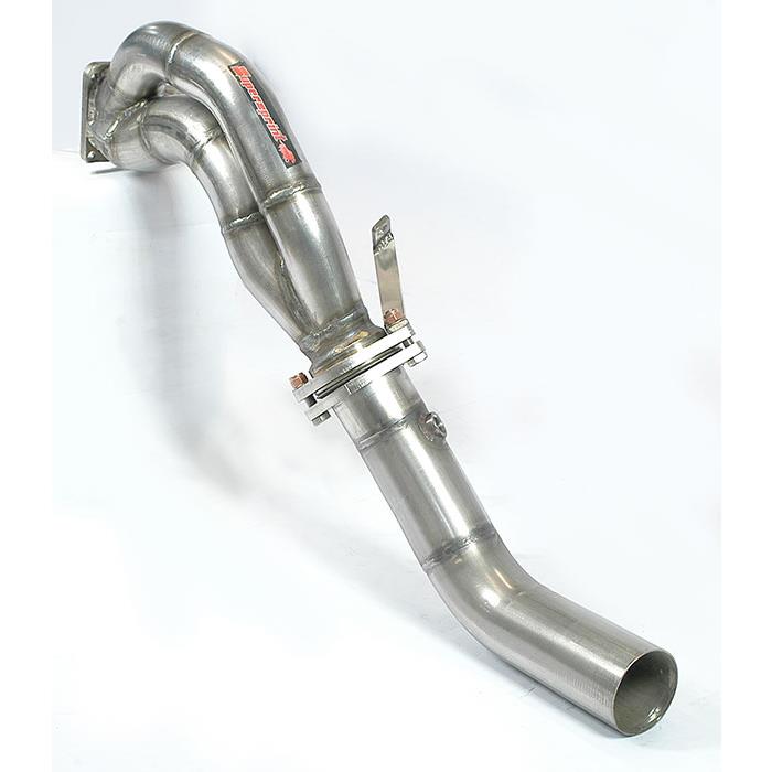 Turbo downpipe Destro - Sinistro<br>AISI 310S steel