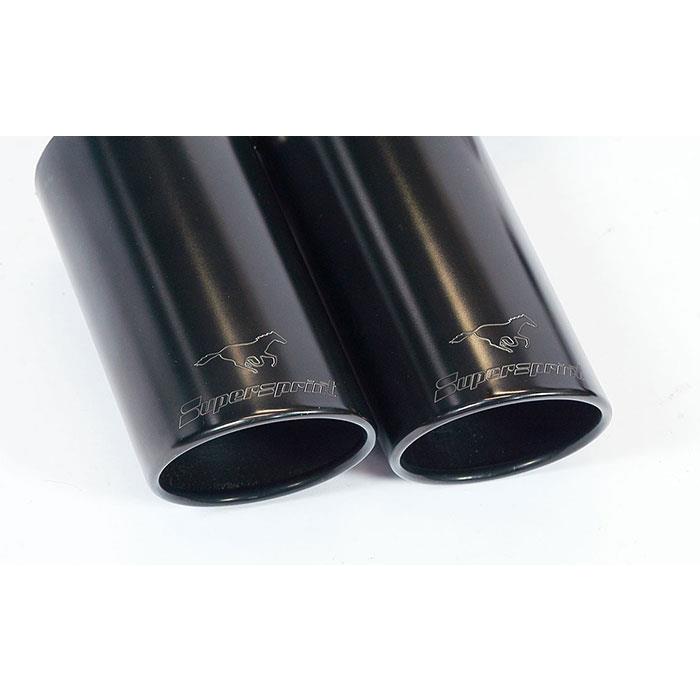 Kit terminali "Gun Metal Grey" OO90 destro - OO90 sinistro