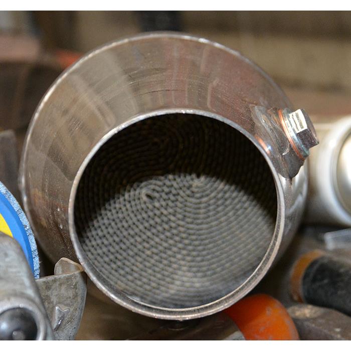 Anteriore LIGHTWEIGHT con catalizzatore metallico WRC 100CPSI