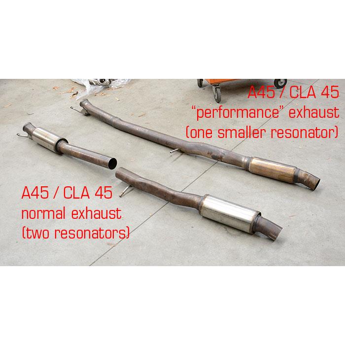 Tubo centrale LIGHTWEIGHT<br>(sostituisce silenziatore centrale di serie)