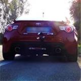 TOYOTA GT86 2.0i (200 Hp) -> Collettore 4-1 + Tubo anteriore (con silenziatore) + Posteriore Racing Supersprint