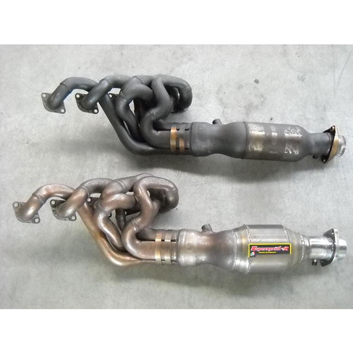 Downpipe + Catalizzatore metallico WRC<br>(Da saldare su collettore di serie)
