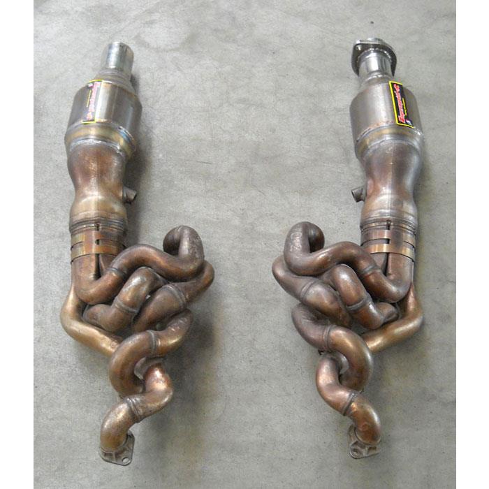Downpipe + Catalizzatore metallico WRC<br>(Da saldare su collettore di serie)