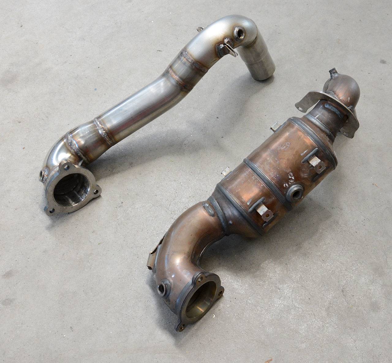 Downpipe<br>(Sostituisce catalizzatore)