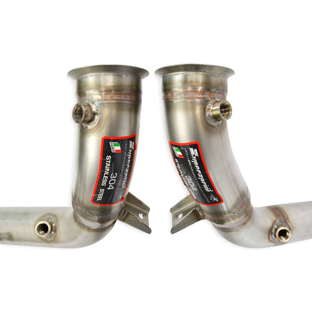 Kit downpipe Destro + Sinistro<br>(Sostituisce catalizzatore)