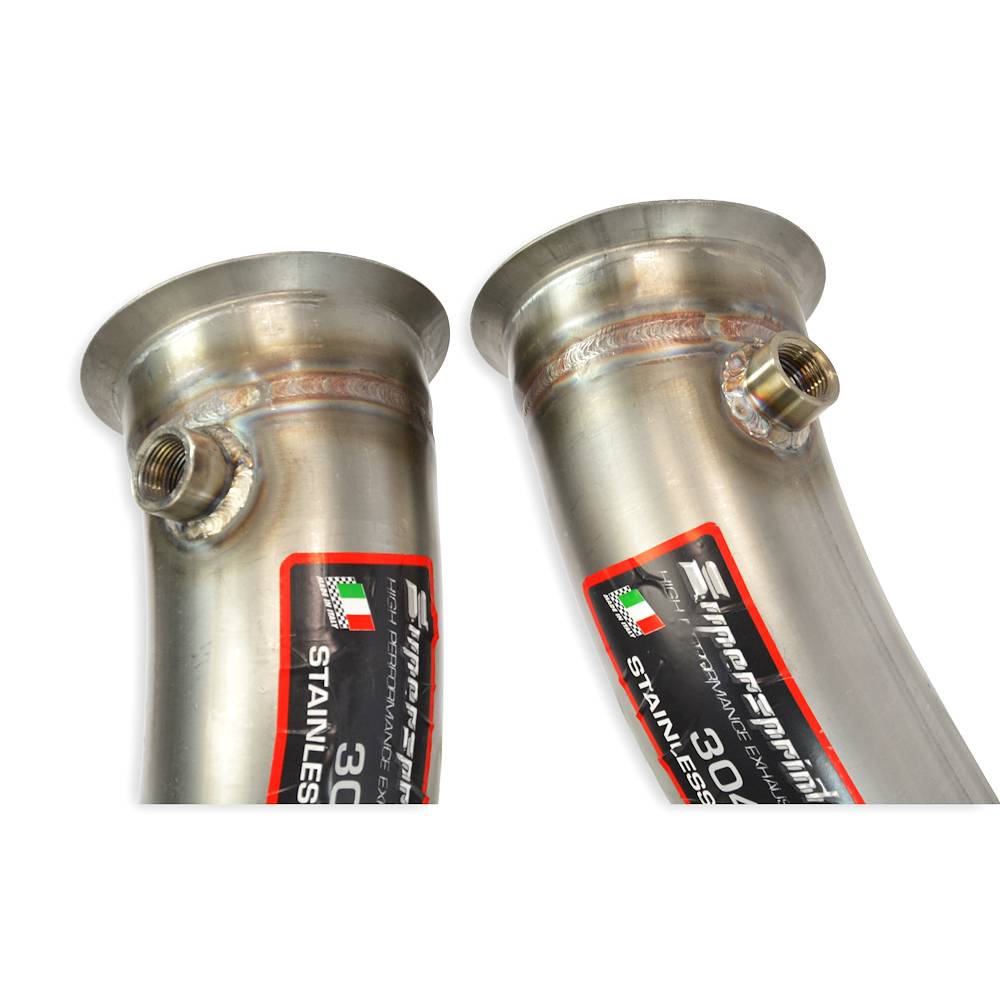 Kit downpipe Destro + Sinistro<br>(Sostituisce catalizzatore)