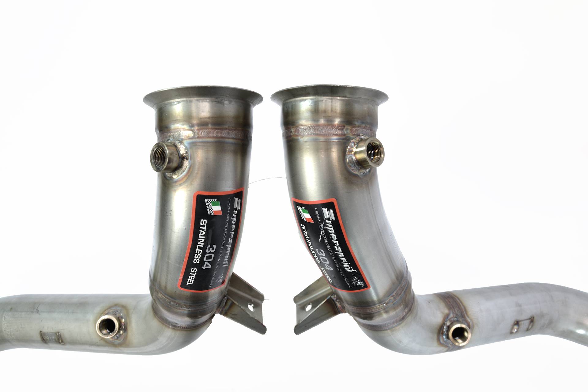 Kit downpipe Destro + Sinistro<br>(Sostituisce catalizzatore) (RHD - LHD) 