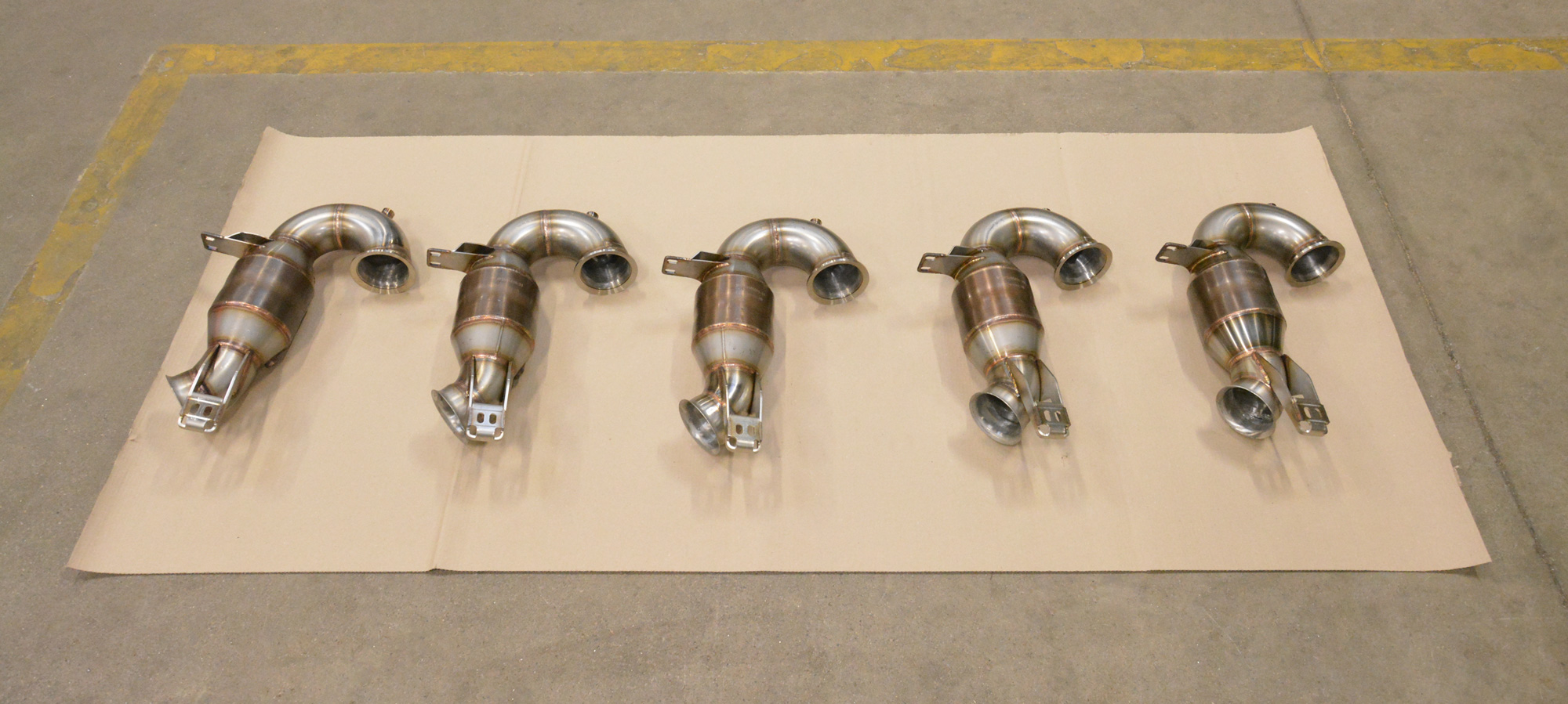 Downpipe + catalizzatore metallico
