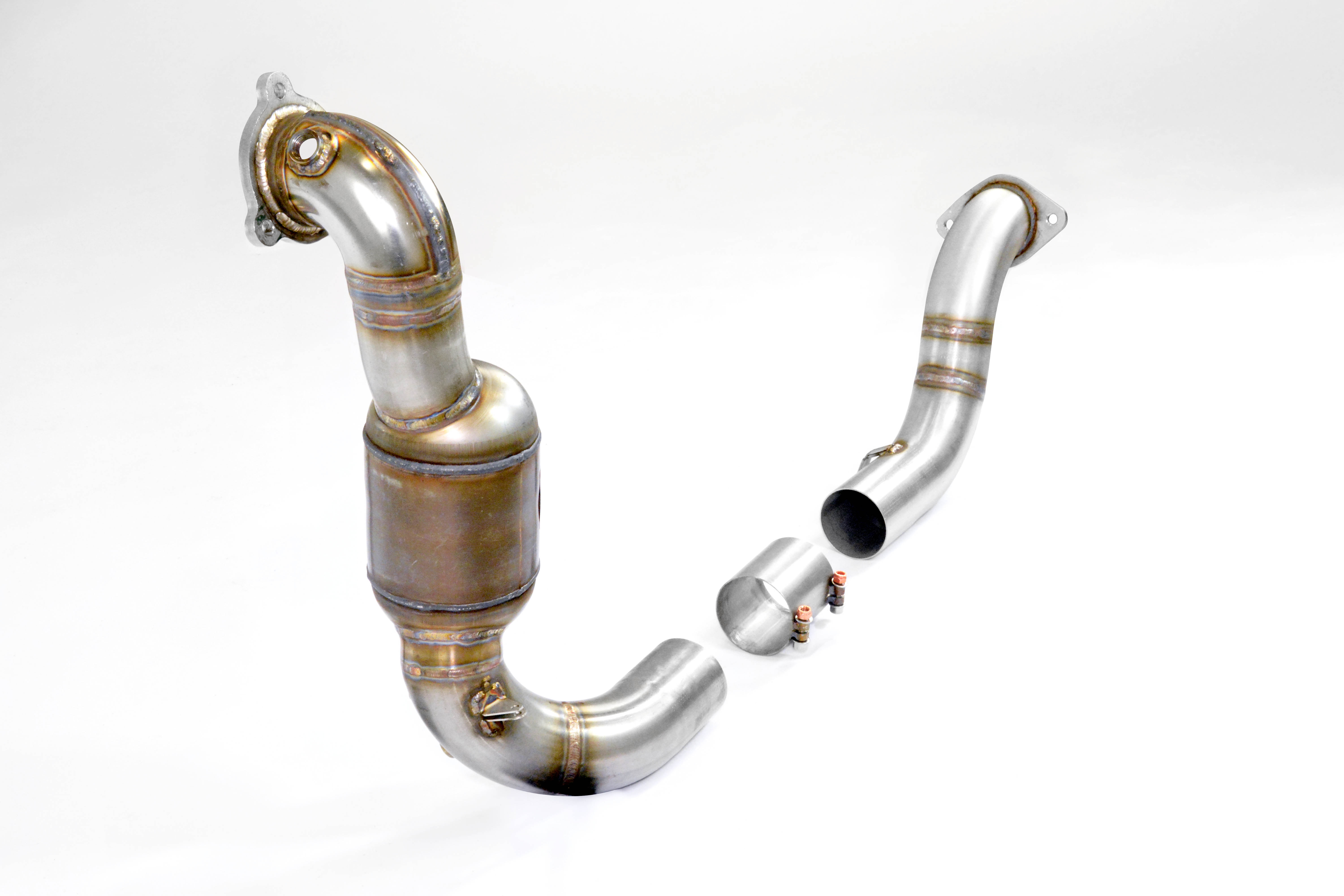 Downpipe + Catalizzatore metallico 200CPSI
