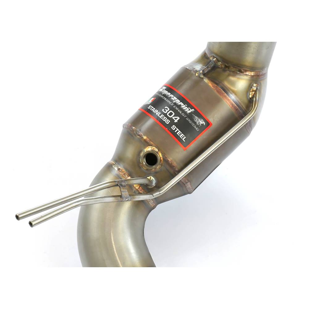 Downpipe + Catalizzatore metallico 200CPSI