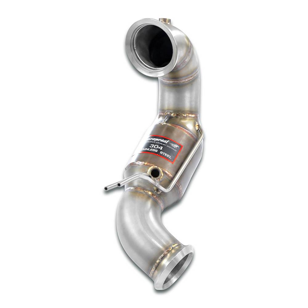 Downpipe + Catalizzatore metallico 100CPSI