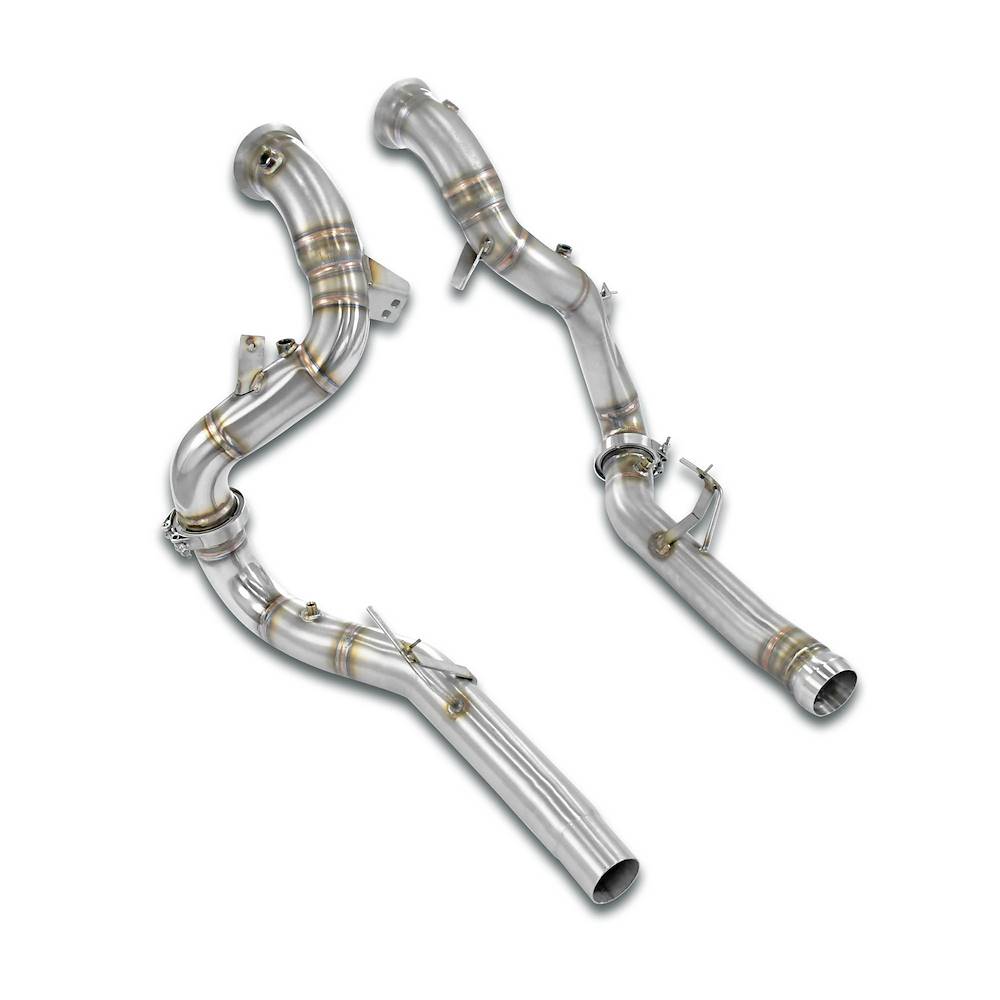 Kit downpipe Destro + Sinistro<br>(Sostituisce catalizzatore)
