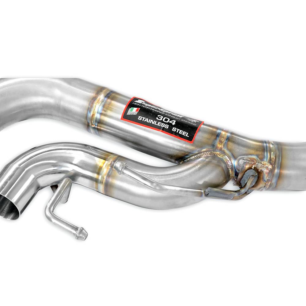 Tubo posteriore "Y-Pipe" Destro-Sinistro<br>(Elimina silenziatore posteriore di serie)