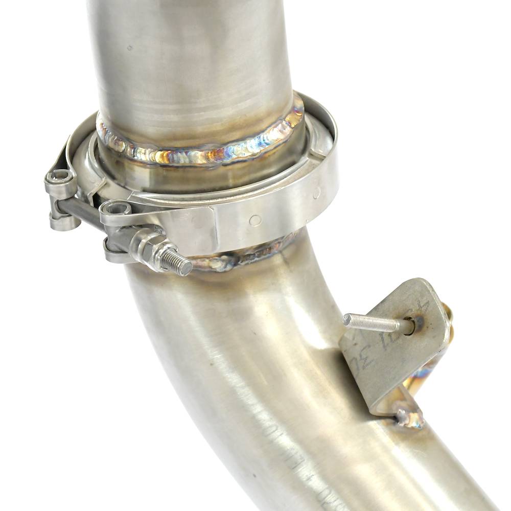 Kit downpipe Destro + Sinistro<br>Elimina catalizzatore primario e secondario + GPF
