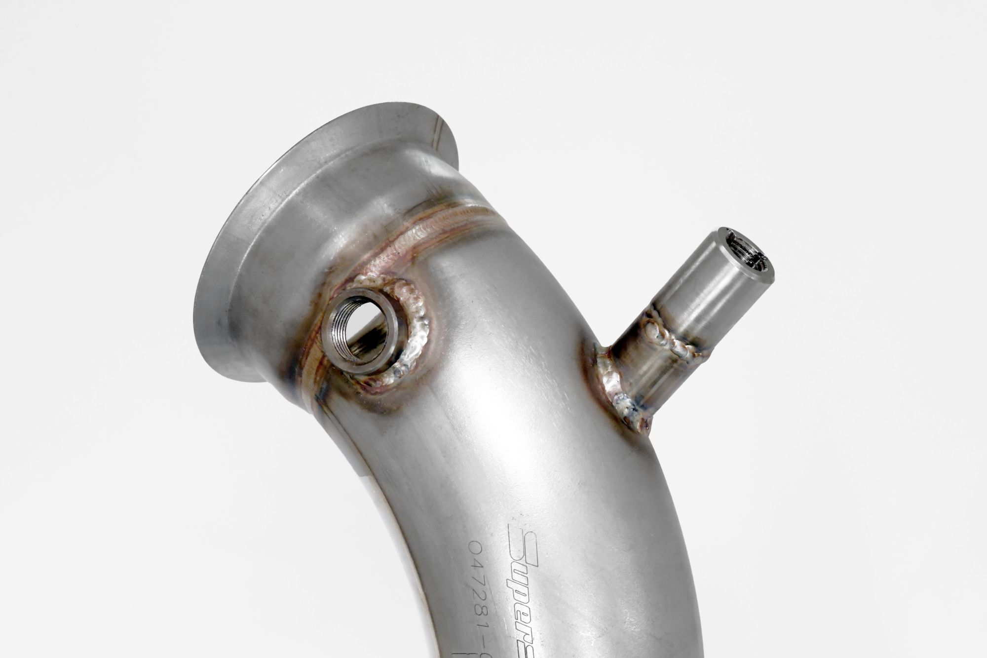 Kit downpipe Destro + Sinistro<br>(Sostituisce catalizzatore + GPF)<br>Con prese per sensori di pressione / EGT