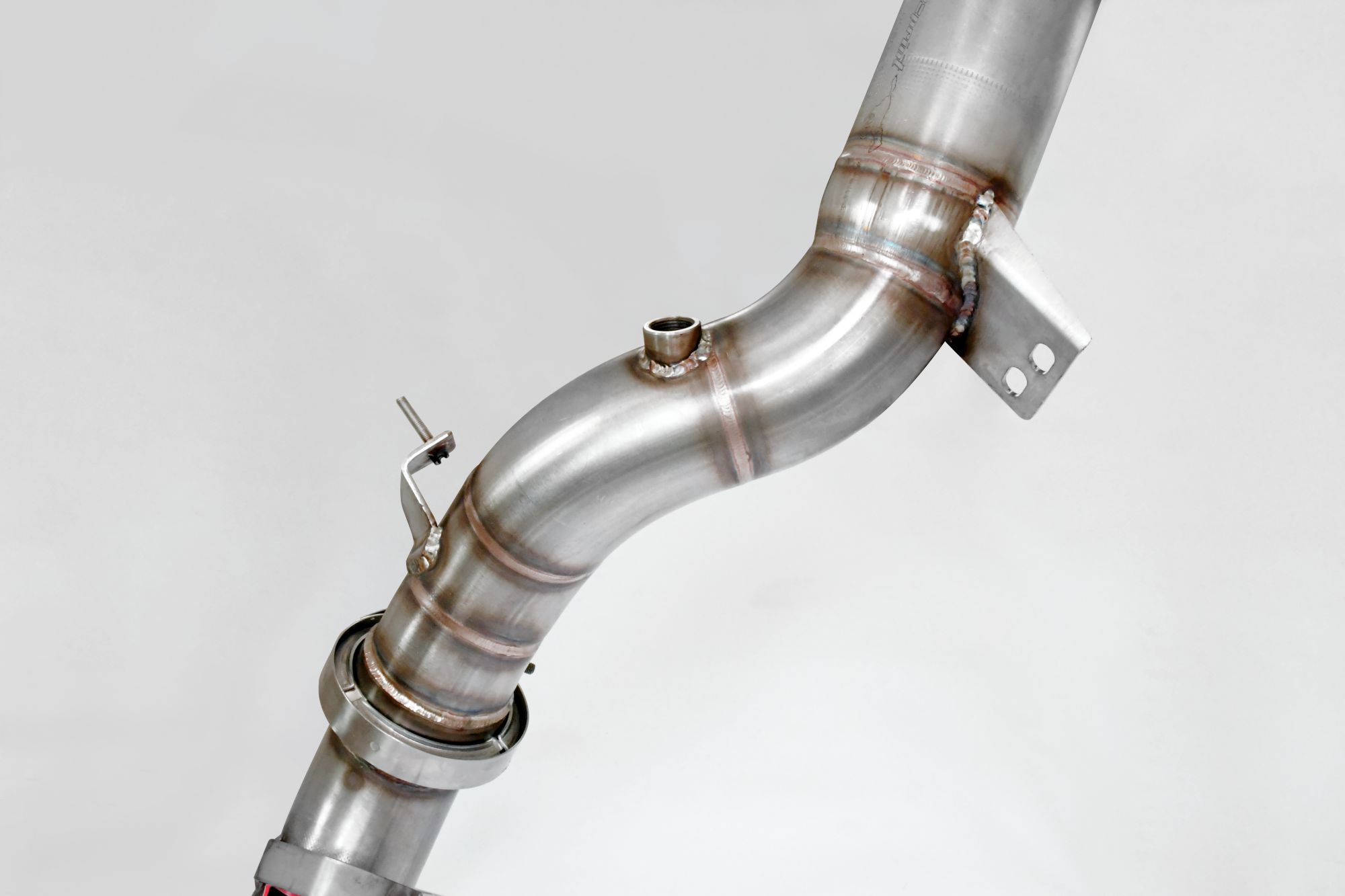 Kit downpipe Destro + Sinistro<br>(Sostituisce catalizzatore + GPF)<br>Con prese per sensori di pressione / EGT