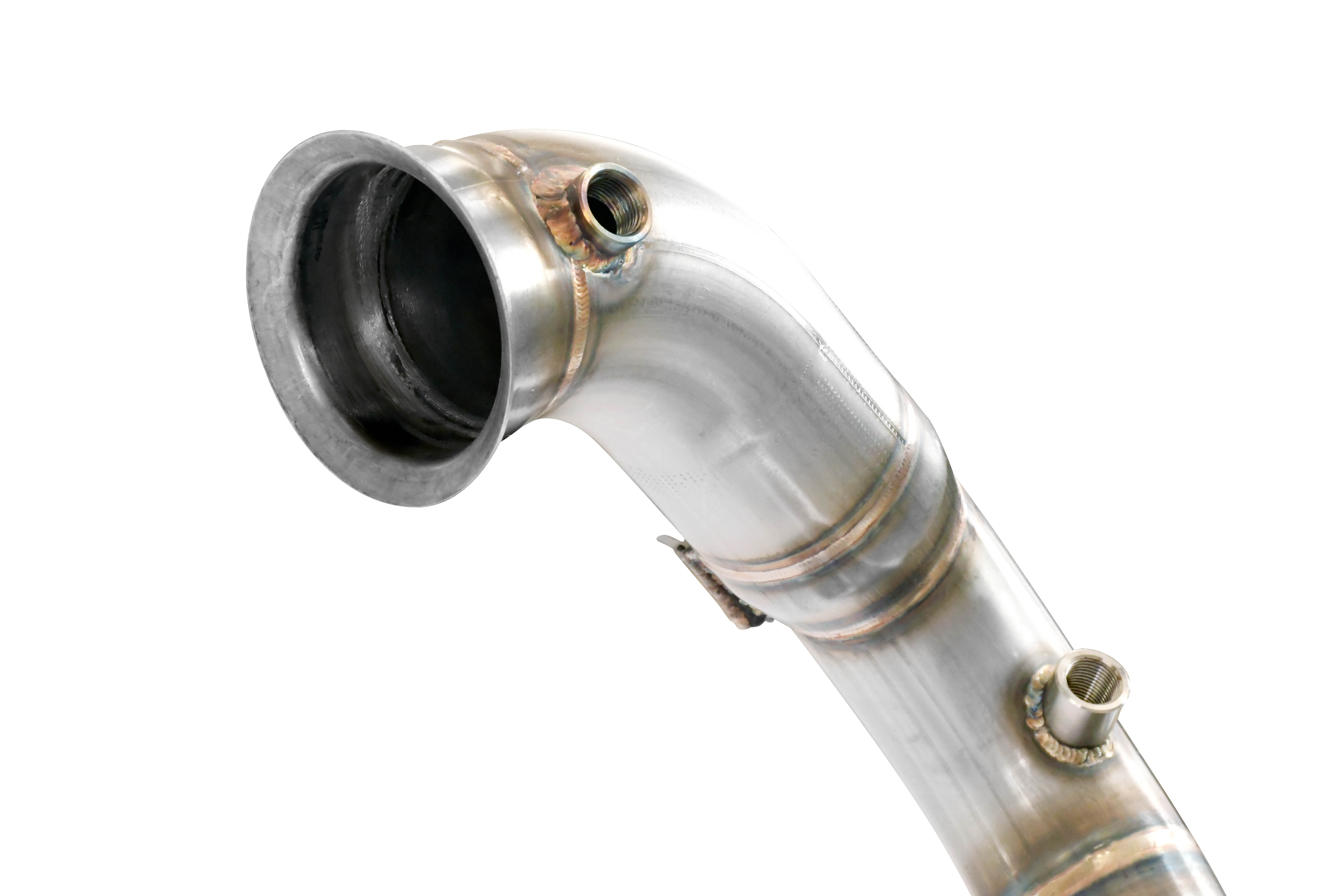 Kit downpipe Destro + Sinistro<br>(Elimina catalizzatore primario e secondario + GPF)