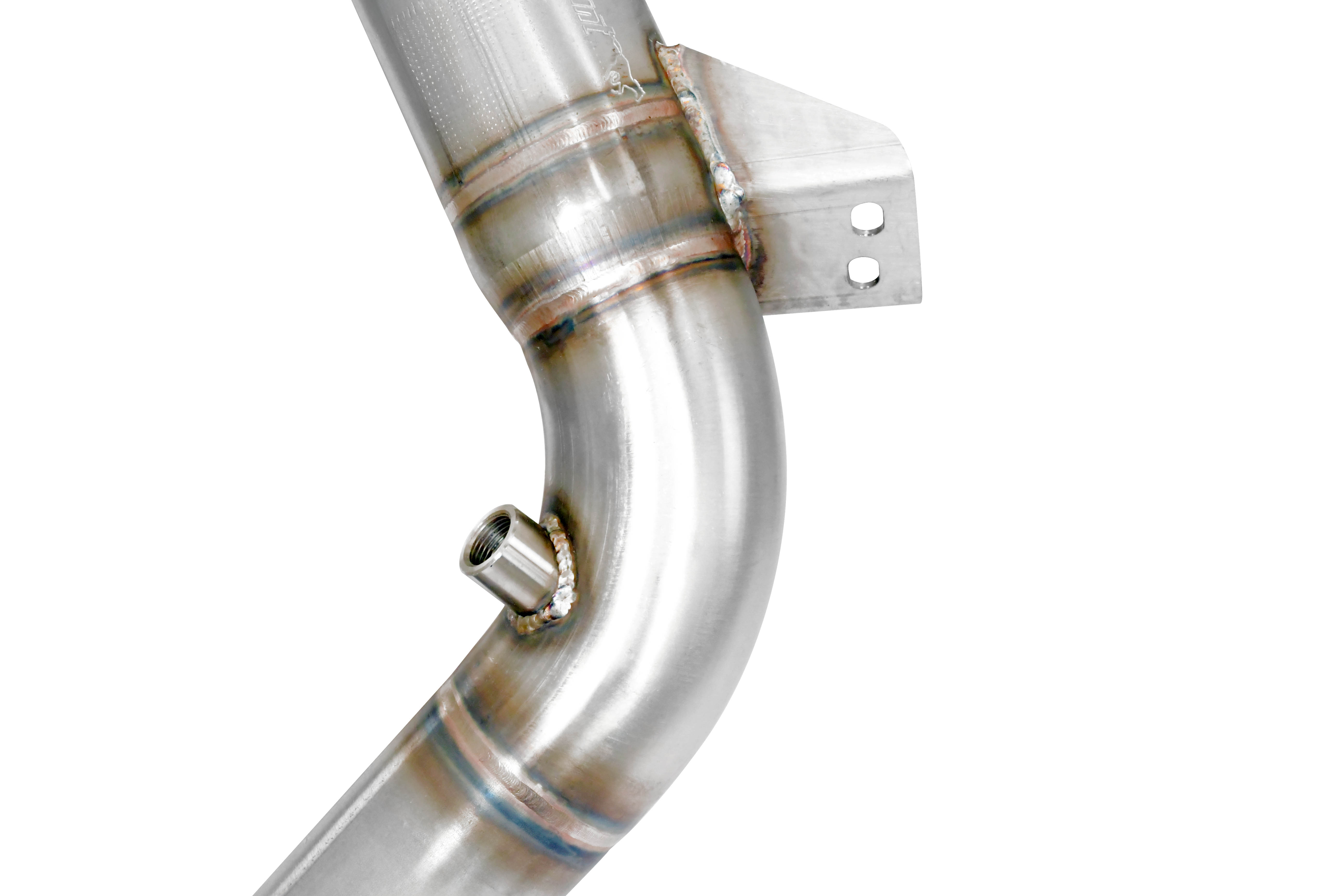 Kit downpipe Destro + Sinistro<br>(Elimina catalizzatore primario e secondario + GPF)