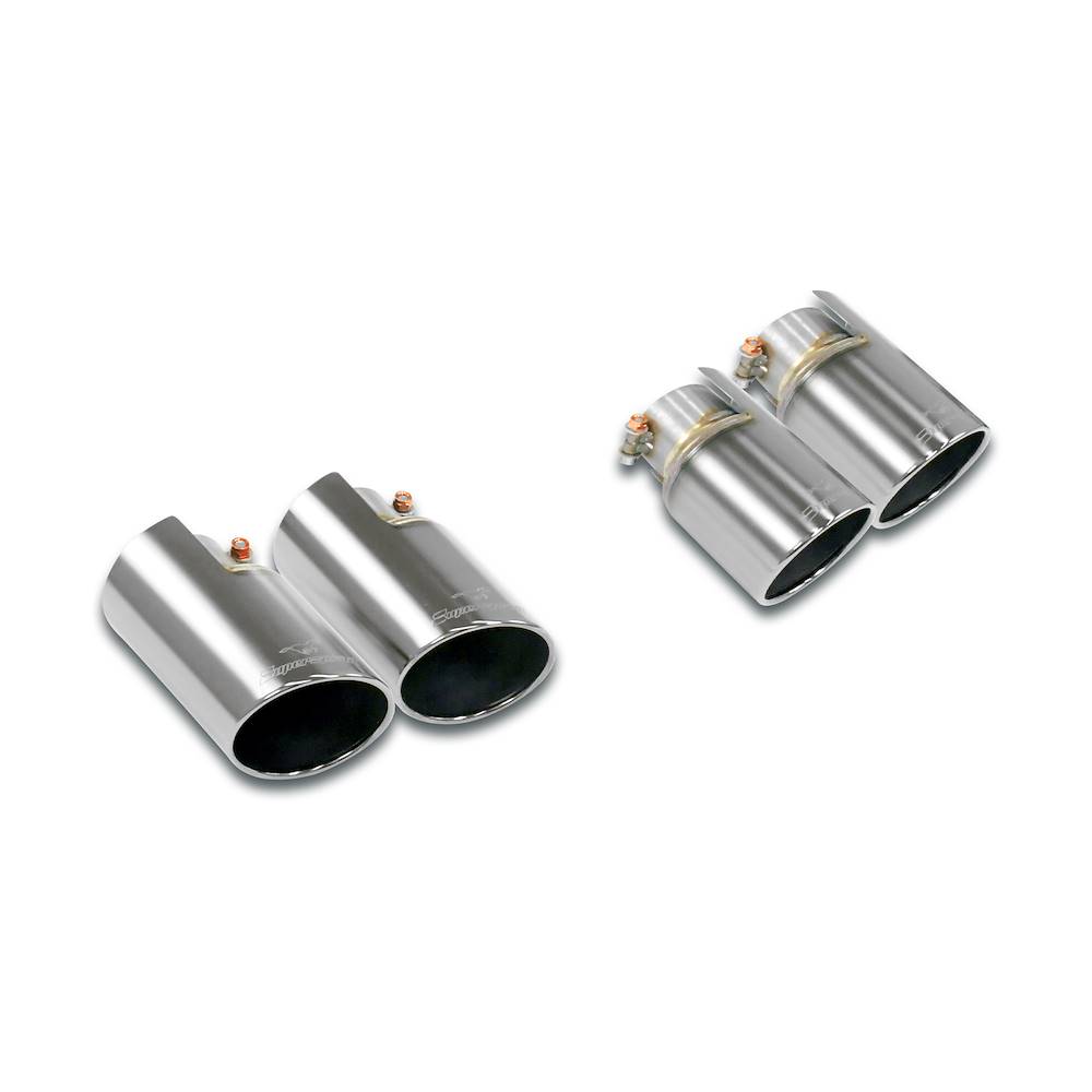 Kit terminali Destro OO100 - Sinistro OO100 "Gun Metal Grey"