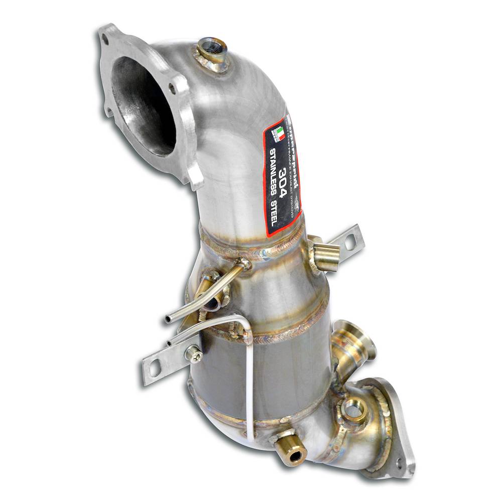 Downpipe + Catalizzatore metallico 100CPSI
