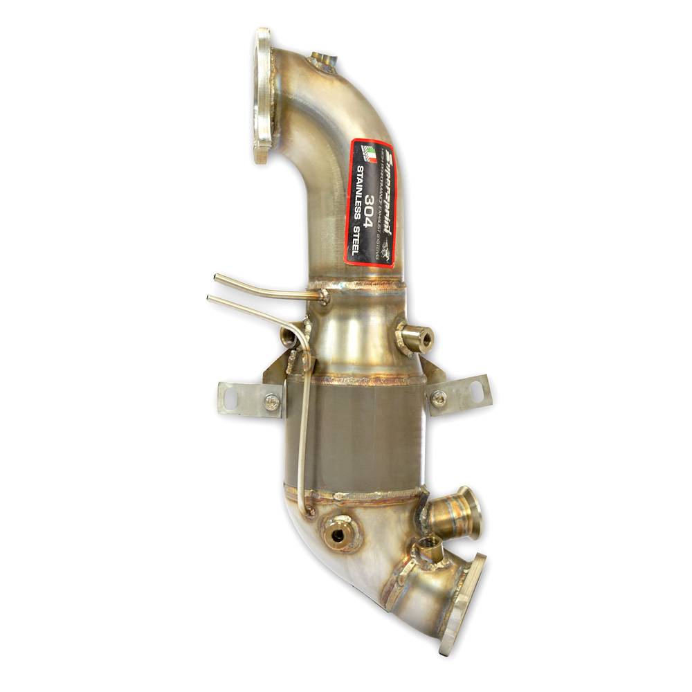 Downpipe + Catalizzatore metallico 100CPSI