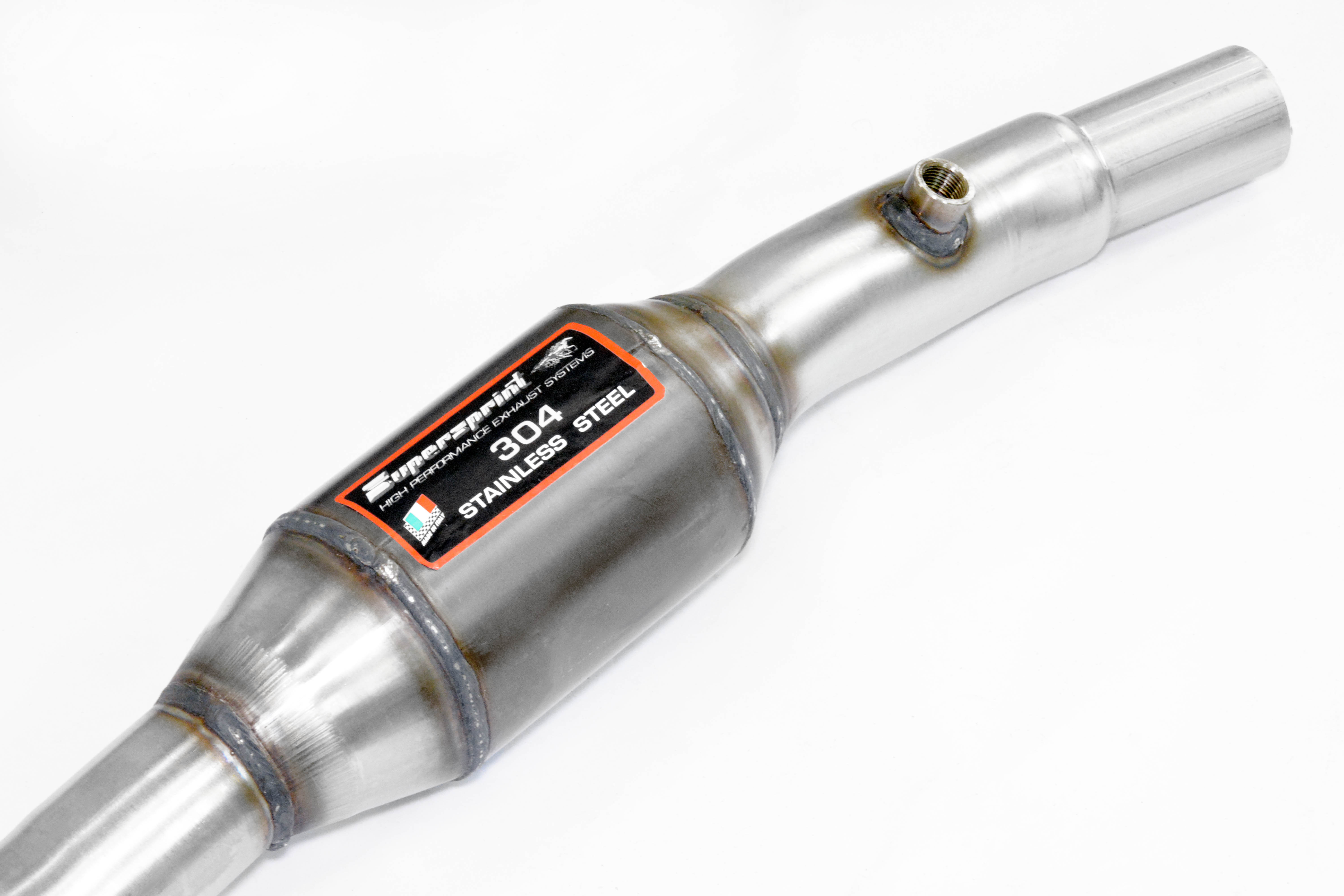 Downpipe destro + Catalizzatore metallico 